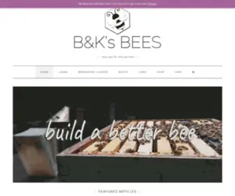 Bkbees.com(B&K’s Bees) Screenshot