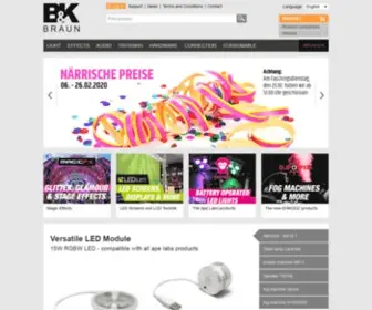 BKbraun.com(We ♥ Showbusiness) Screenshot