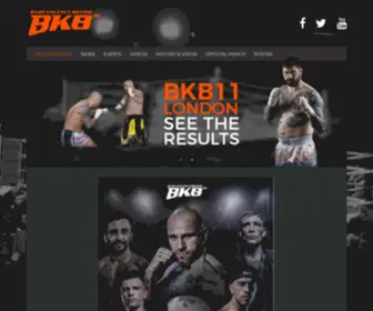 BKbWorld.co.uk(Bare Knuckle Boxing) Screenshot