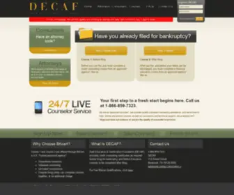 Bkcert.info(Bankruptcy Certification) Screenshot