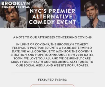 Bkcomedyfestival.com(Brooklyn Comedy Festival) Screenshot