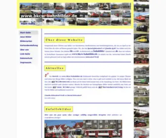 BKCW-Bahnbilder.de(Startseite) Screenshot