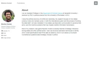 Bkenkel.com(Brenton Kenkel) Screenshot