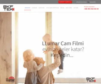 BKftek.com.tr(LLumar Türkiye) Screenshot