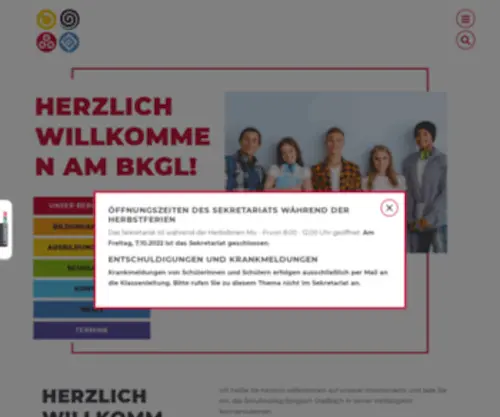 BKGL.de(Berufskolleg Bergisch Gladbach) Screenshot