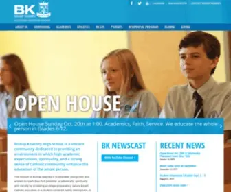 BKHS.org(Bishop Kearney School of Rochester NY) Screenshot