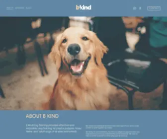 Bkinddogtraining.com(B Kind Dog Training) Screenshot