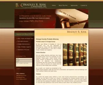 Bkirklaw.com(Kirk & Associates) Screenshot