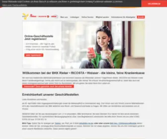 BKK-RRW.de(BKK RRW) Screenshot