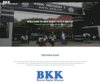 BKK-SMKN1Kotabekasi.com(BKK SMKN 1 KOTA BEKASI) Screenshot