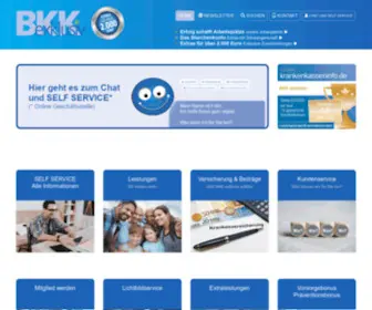 BkkexKlusiv.de(BKK exklusiv) Screenshot