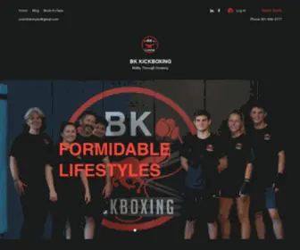 Bkkickboxing.com(Martial Arts And Kickboxing) Screenshot