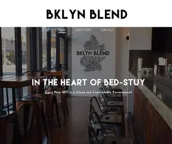 BKLYNblend.com(Brooklyn Blend) Screenshot