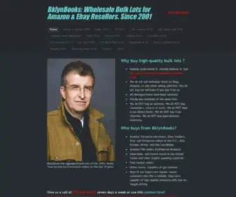 BKLYnbooks.com(High Quality Wholesale Book Lots for Amazon) Screenshot