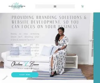 BKLYncustomdesigns.com(Helping Solopreneurs Launch Branded Websites) Screenshot