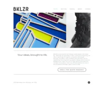 BKLZR.com(Brooklyn Laser) Screenshot