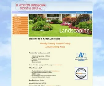 Bkoltonlandscape.com(B Kolton Landscape Design and Build Inc) Screenshot