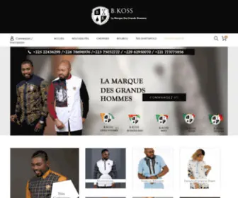 Bkoss.net(La Marque Des Grands Hommes) Screenshot