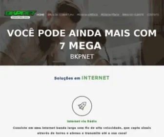 BKpnet.com.br(Internet Fibra Óptica) Screenshot