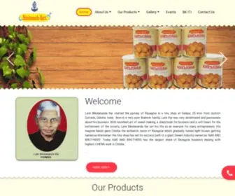 Bkrasagola.com(Bikalananda Kar’s Rasagola) Screenshot