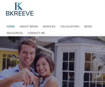 Bkreeve.com(Consulting and experts Financial loans) Screenshot