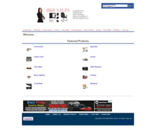 BKrsales.com(BKR Sales Online) Screenshot