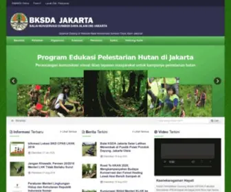 BKsdadki.com(BKSDA Jakarta) Screenshot