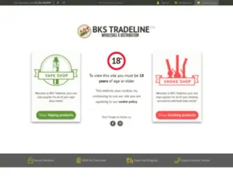 BKStradeline.com(BKS Tradeline Ltd) Screenshot