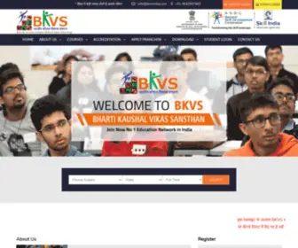 BKvsindia.com(Bhartiya Kaushal Vikas Sansthan) Screenshot