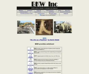 Bkwinc.com(Pipeline Design) Screenshot