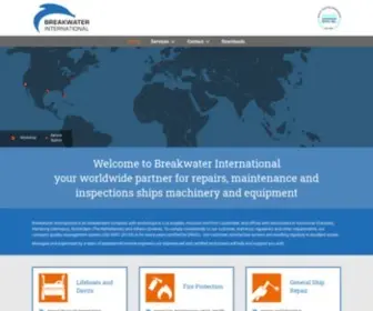 Bkwint.com(One of our goals at BreakWater International) Screenshot