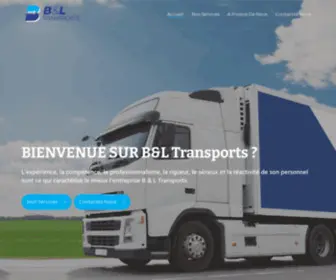 BL-Transports.ch(B&L Transports) Screenshot