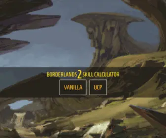 BL2Skills.com(Borderlands 2 Skill Calculator) Screenshot