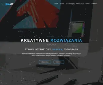 Bla-ART.pl(Strony internetowe Płock) Screenshot