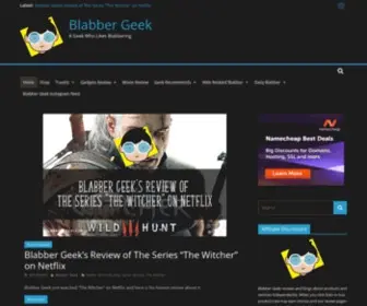 Blabbergeek.com(Blabber Geek) Screenshot