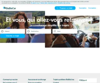 Blablacar.fr(Voyagez moins cher) Screenshot