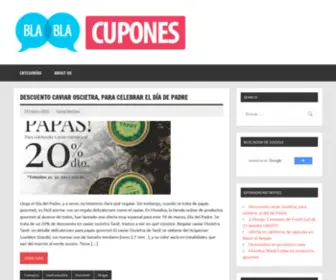 Blablacupones.com(BlaBla Cupones) Screenshot