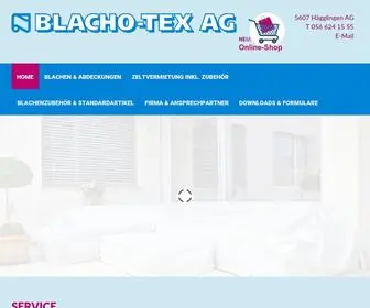 Blacho-Tex.ch(Blacho-Tex AG) Screenshot