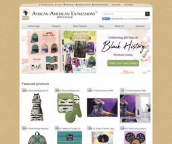 Black-Cards.com(African American Expressions Wholesale) Screenshot