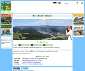 Black-Forest-Travel.com(The Black Forest) Screenshot