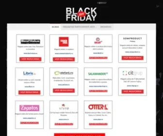 Black-Friday-Romania.com(Black Friday RomaniaZiua Cu Cele Mai Mari Reduceri Din An) Screenshot