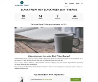 Black-Friday-Sverige.se(Black Friday och Black Week erbjudanden 2021) Screenshot