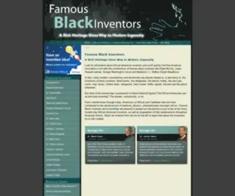 Black-Inventor.com(Famous Black Inventors) Screenshot