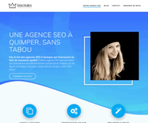 Black-Labs.fr(Agence SEO Quimper) Screenshot