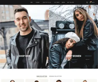 Black-Leatherjackets.com(Cover Up In Style This Season With Our Premium Leather Jackets) Screenshot