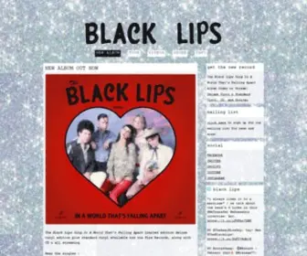 Black-Lips.com(Black Lips) Screenshot