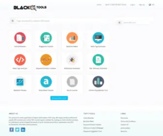 Black-Seo-Tools.live(BLACK SEO Tools) Screenshot