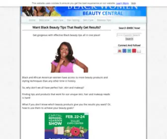 Black-Women-Beauty-Central.com(Black Beauty Tips) Screenshot