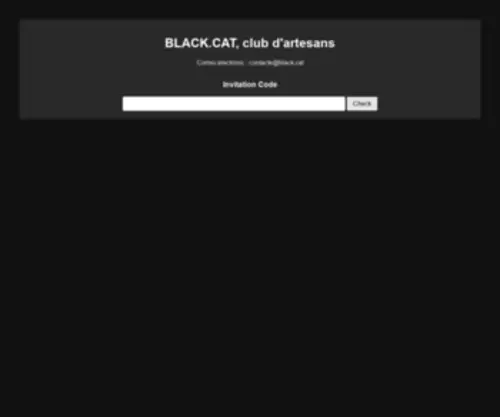 Black.cat(Club d'artesans) Screenshot