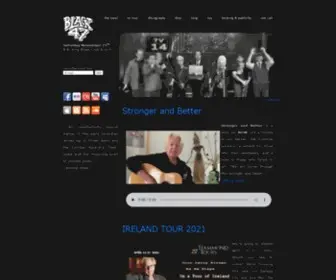 Black47.com(Home of the New York City Irish rock band) Screenshot